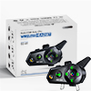 D2-6X  Best Bluetooth Headsets for Helmets